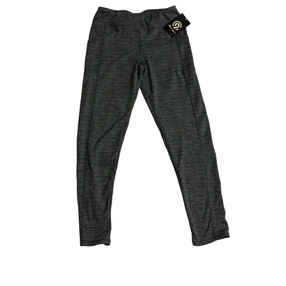 Grey Champions Girls Leggings NWT Size Large